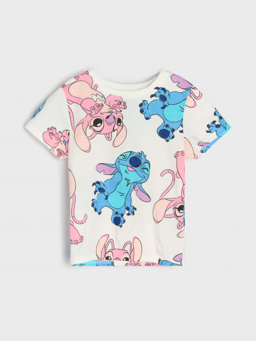 Set 2 tricouri din bumbac Lilo & Stitch [2]