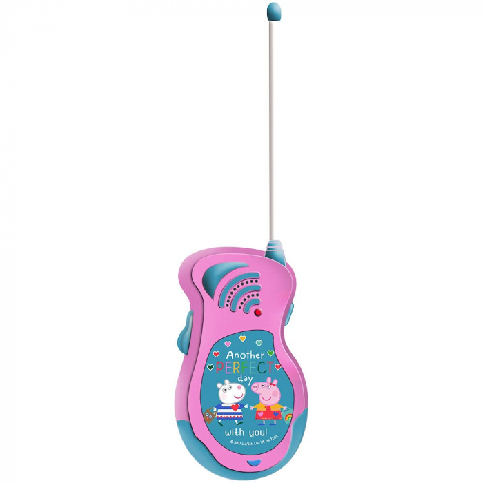 Set 2 walkie talkie cu ceas cadou Peppa Pig [5]
