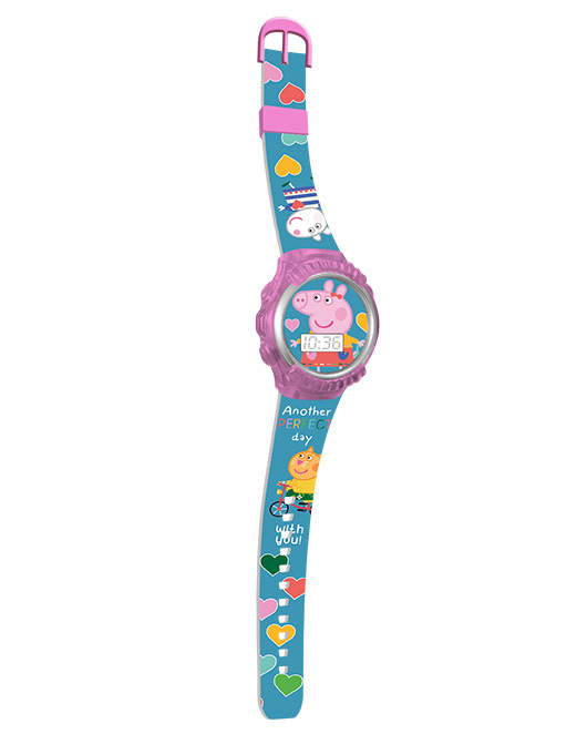 Set 2 walkie talkie cu ceas cadou Peppa Pig [3]
