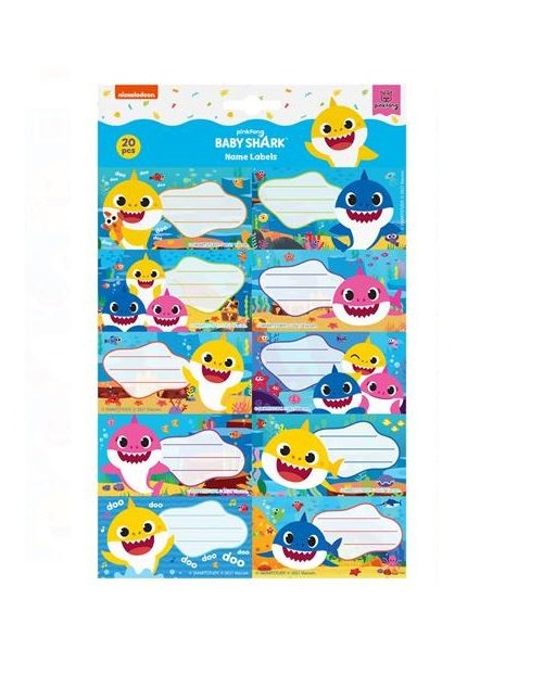 Set 20 etichete Baby Shark [3]