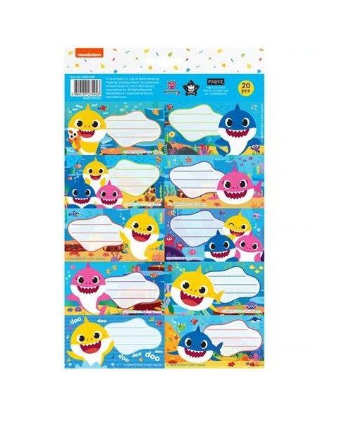 Set 20 etichete Baby Shark [2]