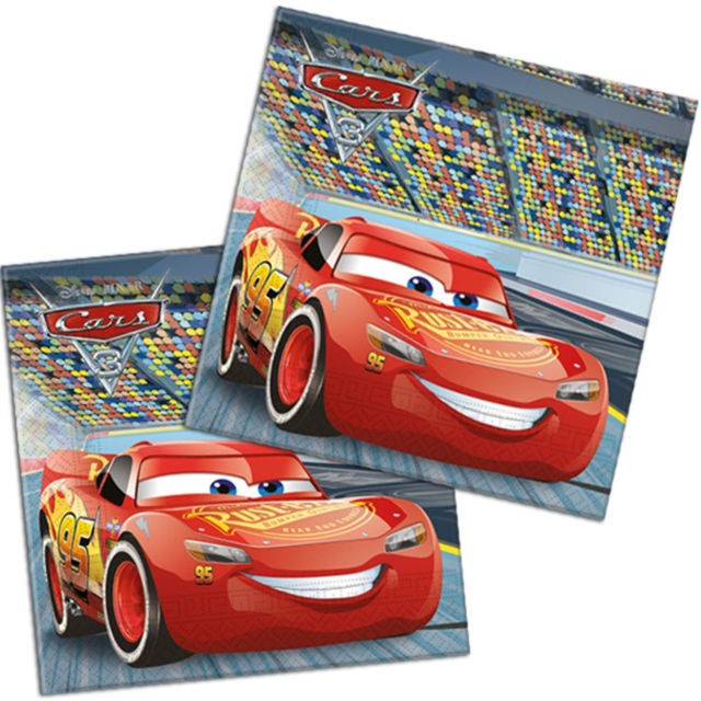 Set 20 servetele de masa Cars Disney 33x33cm [1]
