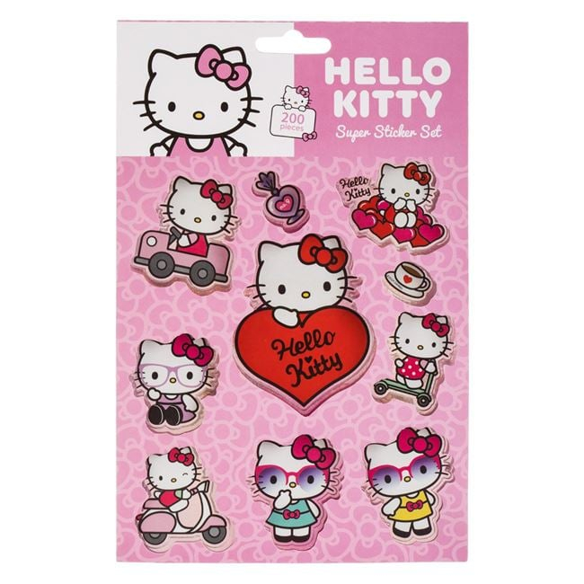 Set 200 autocolante Hello Kitty [1]