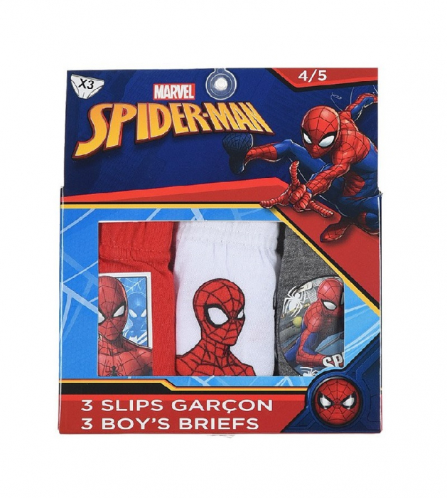 Set 3 chiloti bumbac Spiderman [2]