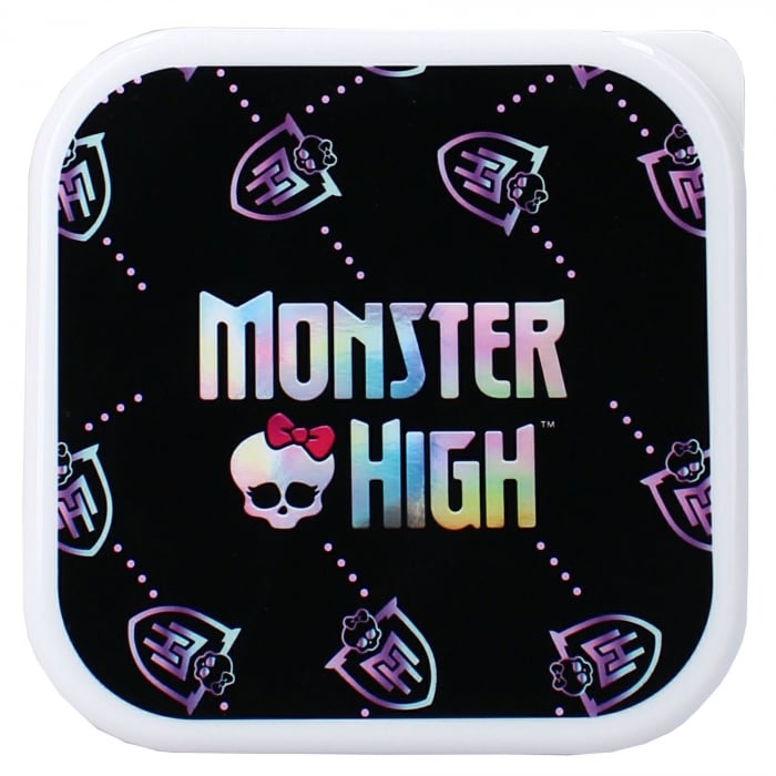 Set 3 cutii snacks cu capac Monster High [6]