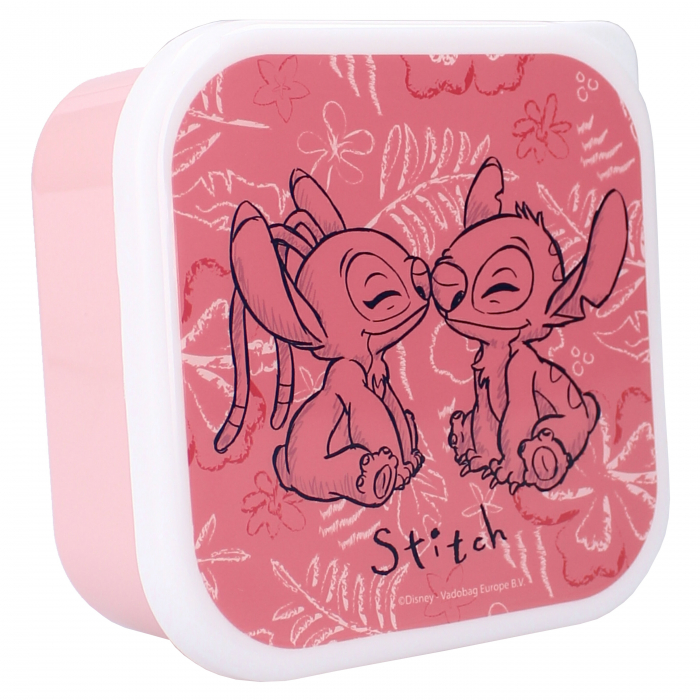 Set 3 cutii snacks cu capac Lilo & Stitch Bon Appetit! [6]