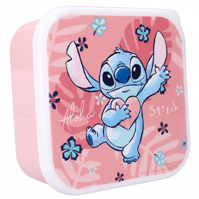 Set 3 cutii snacks cu capac Lilo & Stitch Bon Appetit! [7]