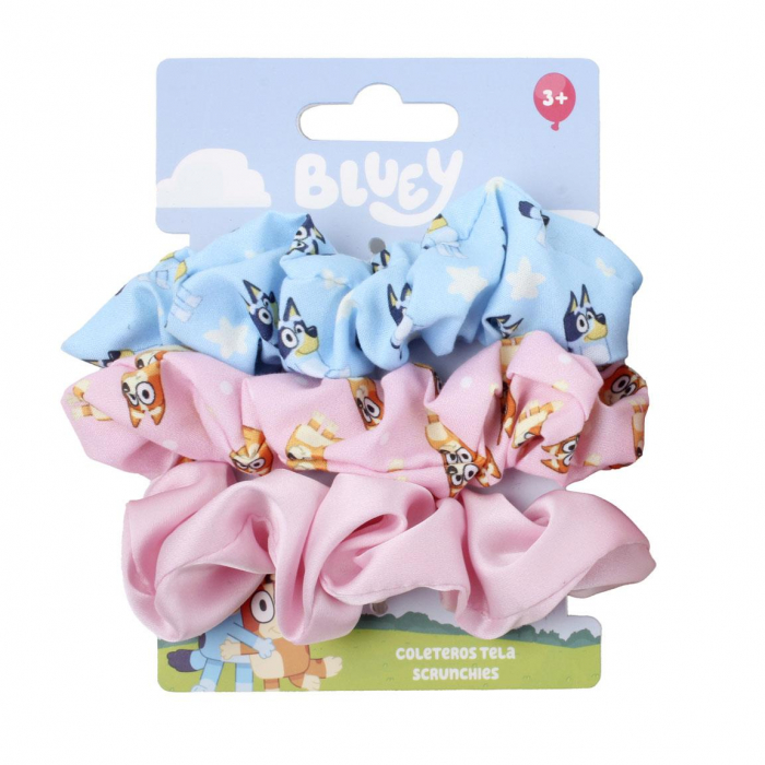 Set 3 elastice textil de par, Bluey [1]