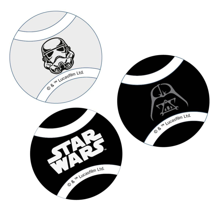 Set 3 mingii pentru caini Star Wars [2]