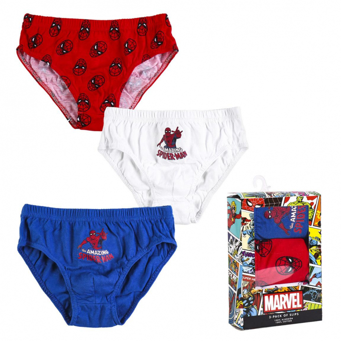Set 3 perechi chiloti bumbac Amazing Spiderman [2]