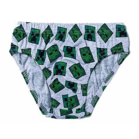 Set 3 perechi chiloti bumbac Minecraft [4]