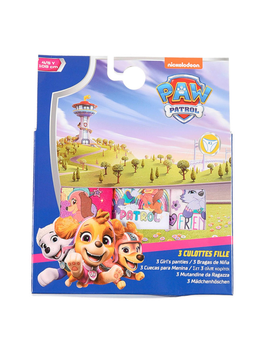 Set 3 perechi chiloti fete din bumbac Paw Patrol Friends Forever [2]