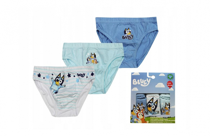 Set 3 perechi chiloti din bumbac, Bluey [2]
