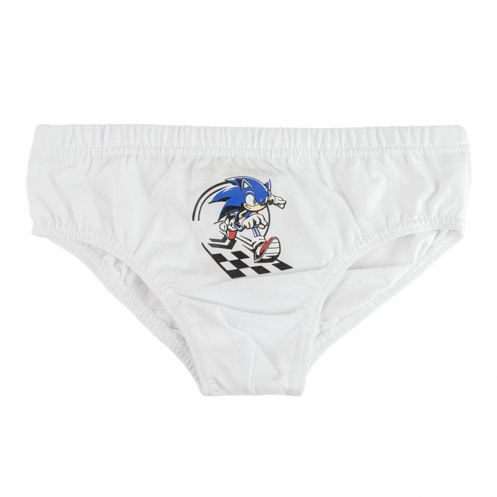 Set 3 perechi chiloti bumbac Sonic [3]