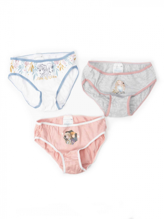 Set 3 perechi chiloti din bumbac, Frozen Disney Elsa [1]