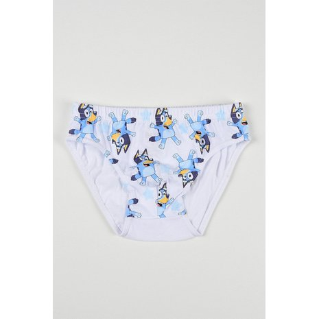 Set 3 perechi chiloti pentru baieti din bumbac organic, Bluey si Bingo [4]