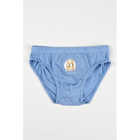 Set 3 perechi chiloti pentru baieti din bumbac organic, Bluey si Bingo [5]