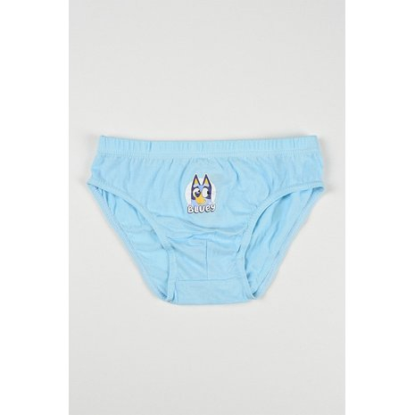 Set 3 perechi chiloti pentru baieti din bumbac organic, Bluey si Bingo [3]