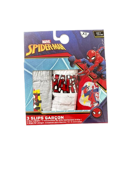 Set 3 perechi chiloti din bumbac, Spiderman [2]