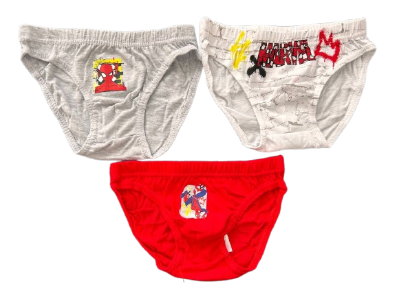 Set 3 perechi chiloti din bumbac, Spiderman [1]