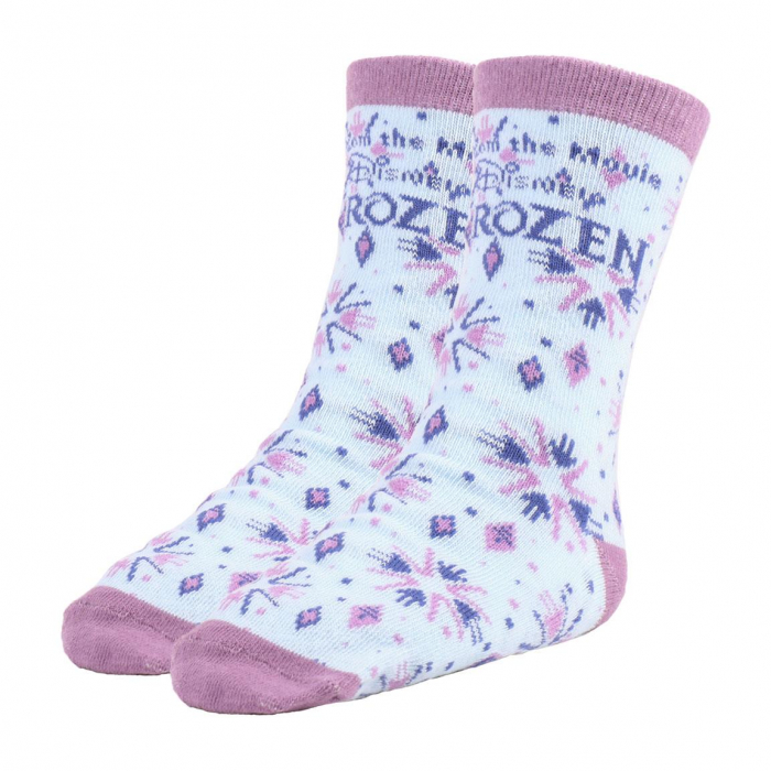 Set 3 perechi sosete Frozen Elsa [7]