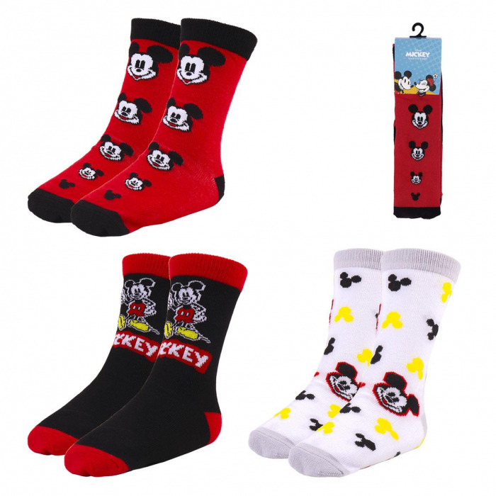 Set 3 perechi sosete Mickey Mouse Disney [1]