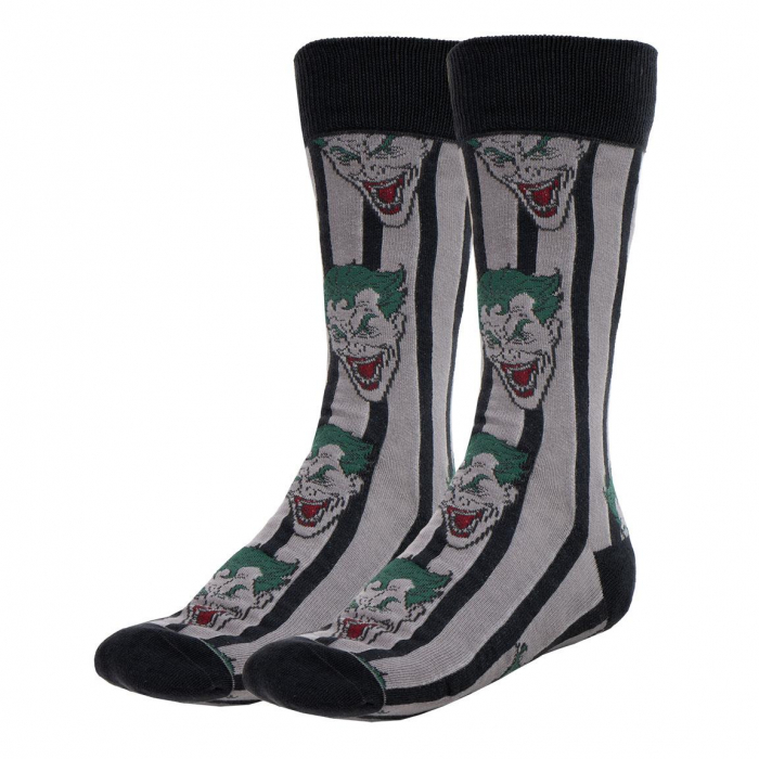 Set 3 perechi sosete groase in cutie cadou, Batman Joker [5]