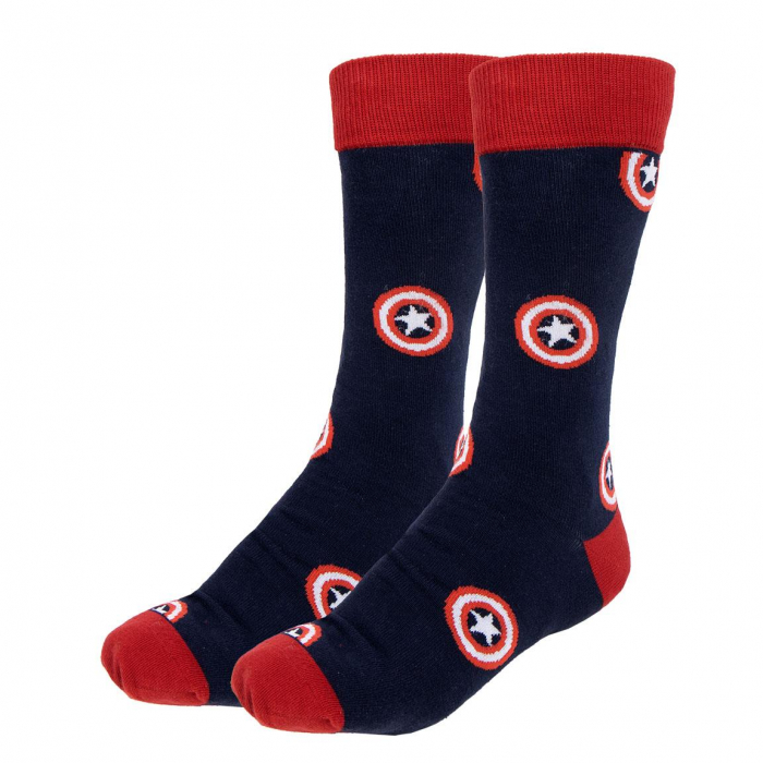 Set 3 perechi sosete lungi in cutie cadou, Marvel Avengers [2]