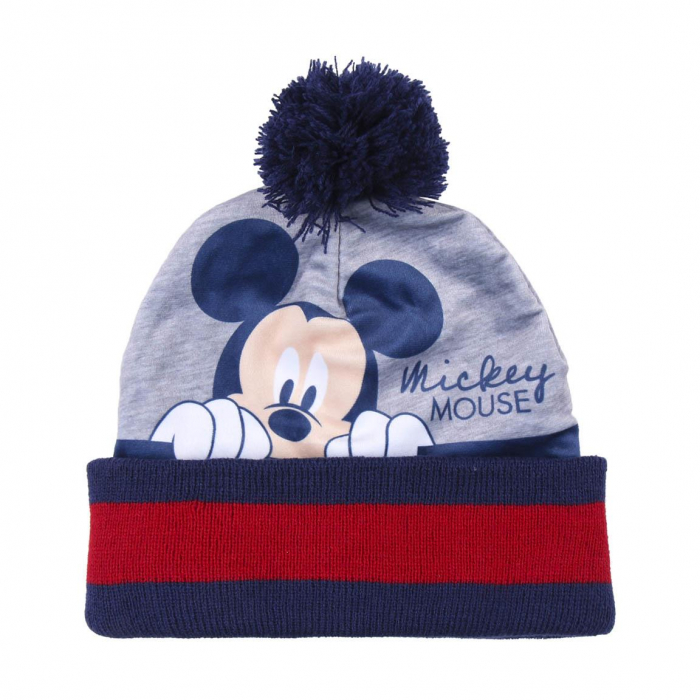 Set 3 piese Caciula si manusi si guler Mickey Mouse Disney [2]