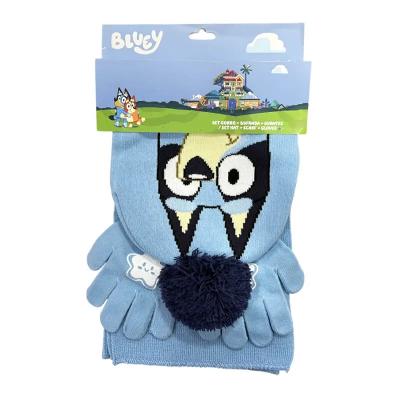 Set 3 piese pentru iarna din acril Bluey [9]