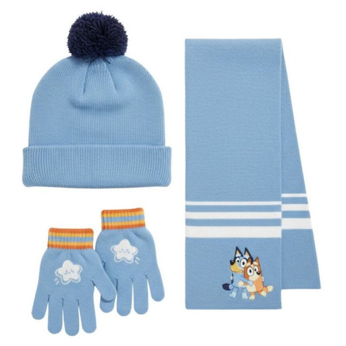 Set 3 piese pentru iarna din acril Bluey [4]