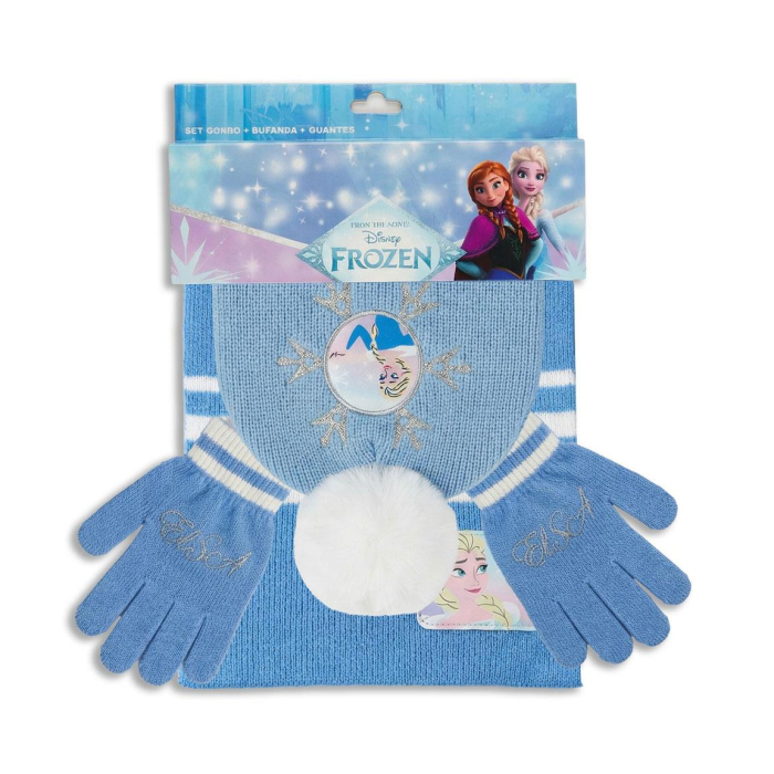 Set 3 piese pentru iarna din acril Frozen Disney [8]