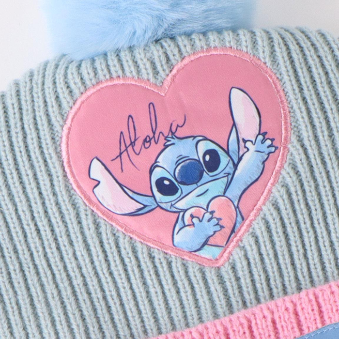 Set 3 piese pentru iarna din acril Lilo & Stitch Love [5]
