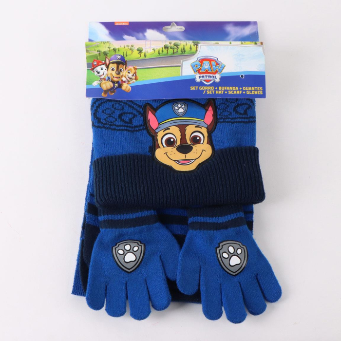 Set 3 piese pentru iarna din acril Paw Patrol Chase [8]