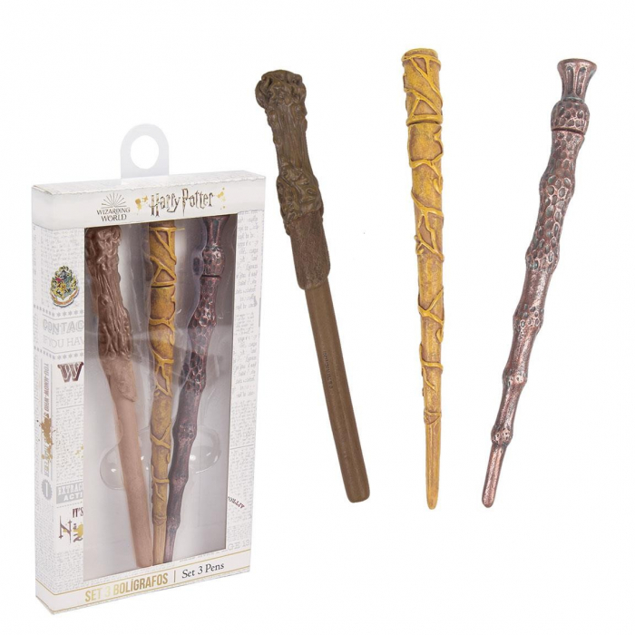 Set 3 pixuri - Harry Potter - Baghete [3]