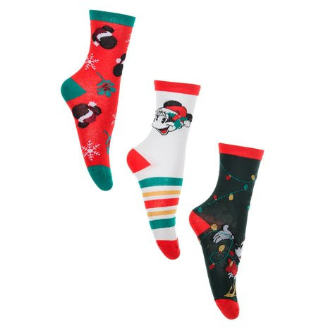 Set 3 sosete Disney Minnie Christmas [1]
