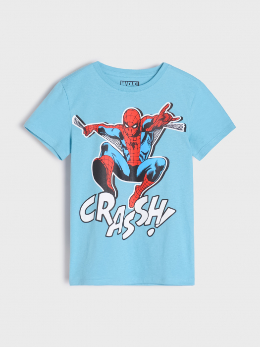Set 3 tricouri din bumbac cu maneca scurta Spiderman [4]