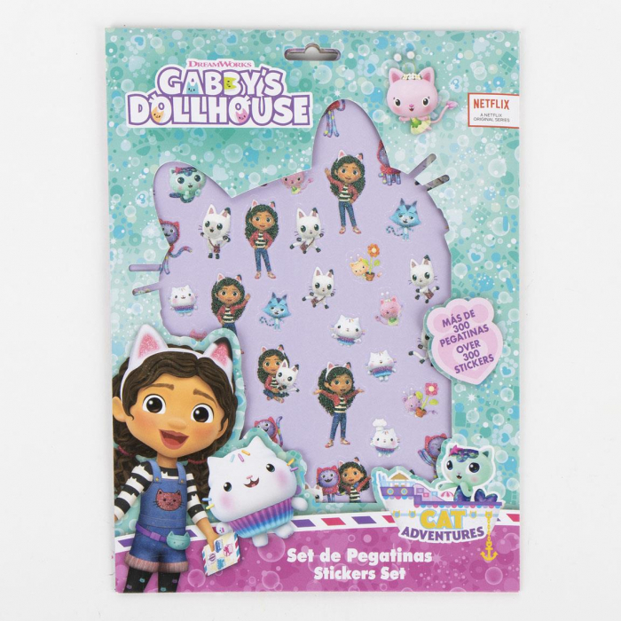 Set 300 stickere Gabby's Dollhouse [4]
