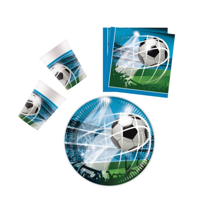 Set 36 accesorii pentru petrecerea copiilor Fotbal [1]