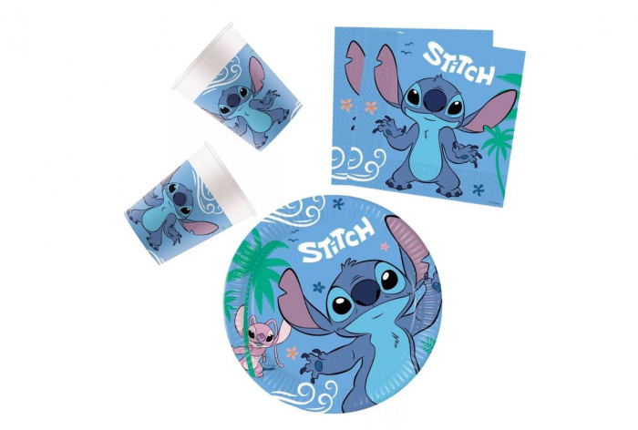 Set 36 accesorii pentru petrecerea copiilor, Lilo & Stitch [1]
