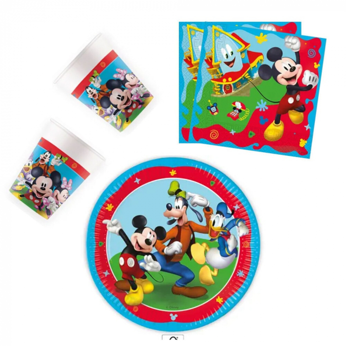 Set 36 accesorii pentru petrecerea copiilor, Mickey Rock the House [1]