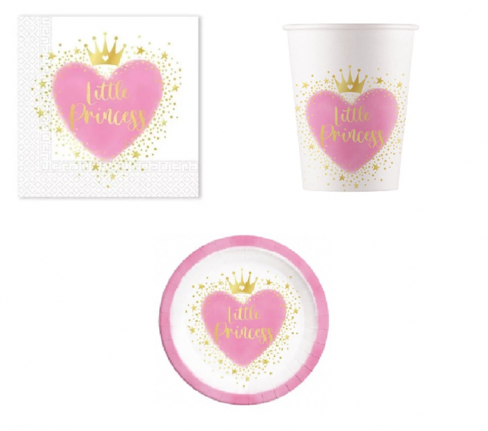 Set 36 accesorii pentru petrecerea copiilor My Little Princess [1]
