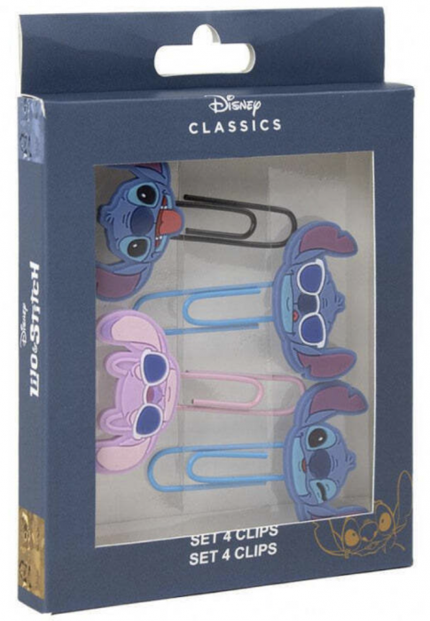 Set 4 bucati agrafe de birou Lilo & Stitch [2]