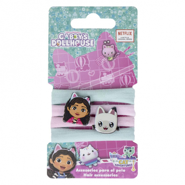 Set 4 elastice pentru par Gabby's Dollhouse [2]