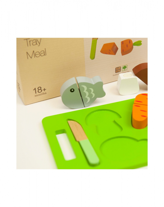 Set 4 produse feliate, lemn [2]