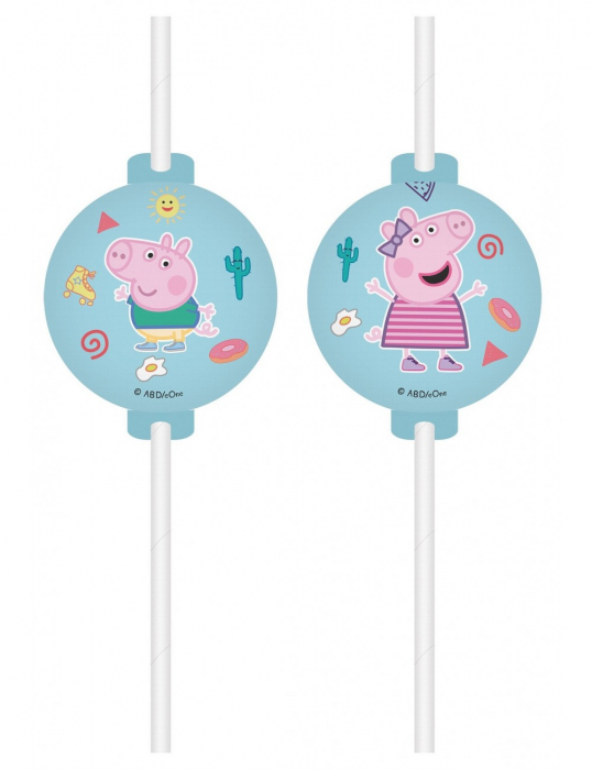 Set 4 paie de hartie Peppa Pig Messy Play [1]