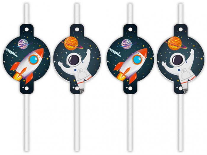 Set 4 paie de hartie Rocket Space [1]