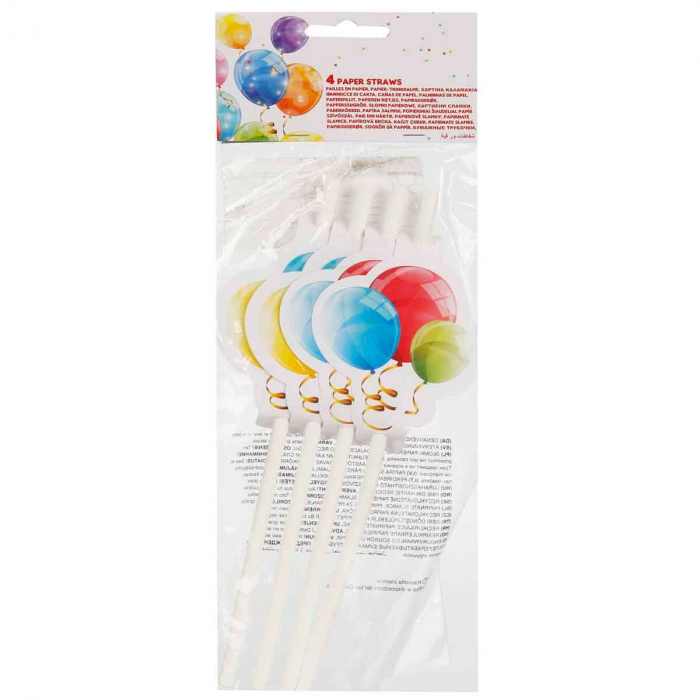 Set 4 paie de hartie Sparkling Balloons [3]