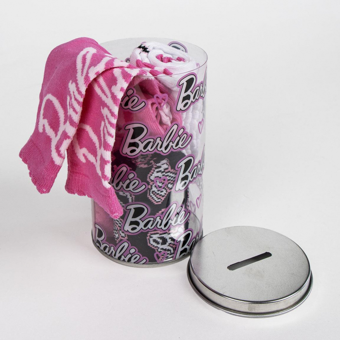 Set 4 perechi sosete groase si Pusculita, Barbie [1]