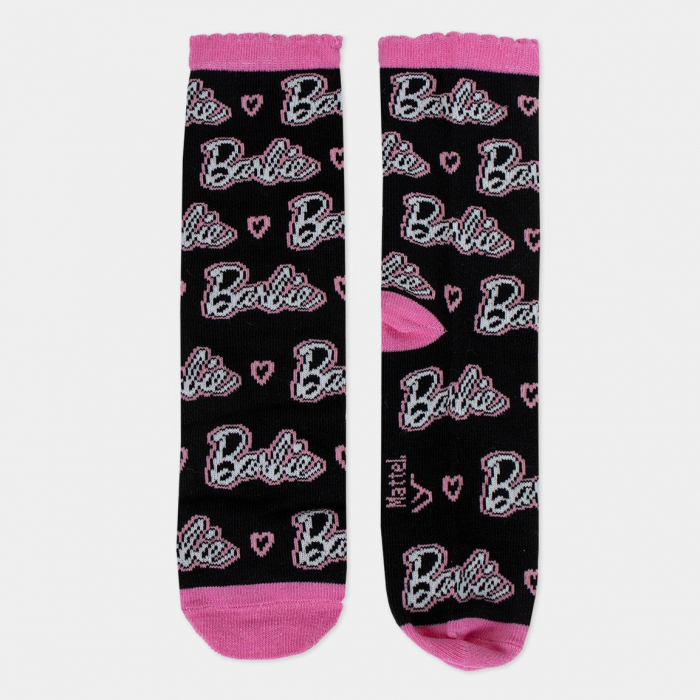 Set 4 perechi sosete groase si Pusculita, Barbie [2]